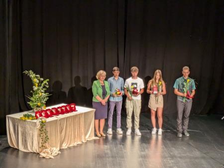 Odličnjaki iz OŠ Mojstrana (foto: Karmen Sluga)